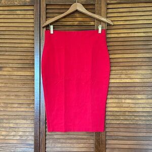 Windsor cherry red pinup vamp pencil skirt size medium.